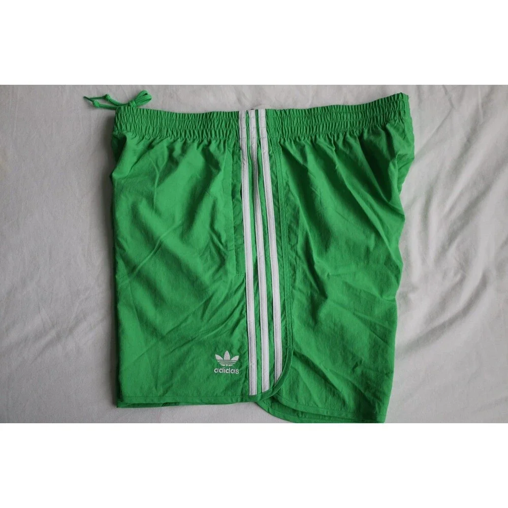 adidas Adicolor Classics Sprinter Shorts Men's XL Energy Green KA5060 NWT $45
